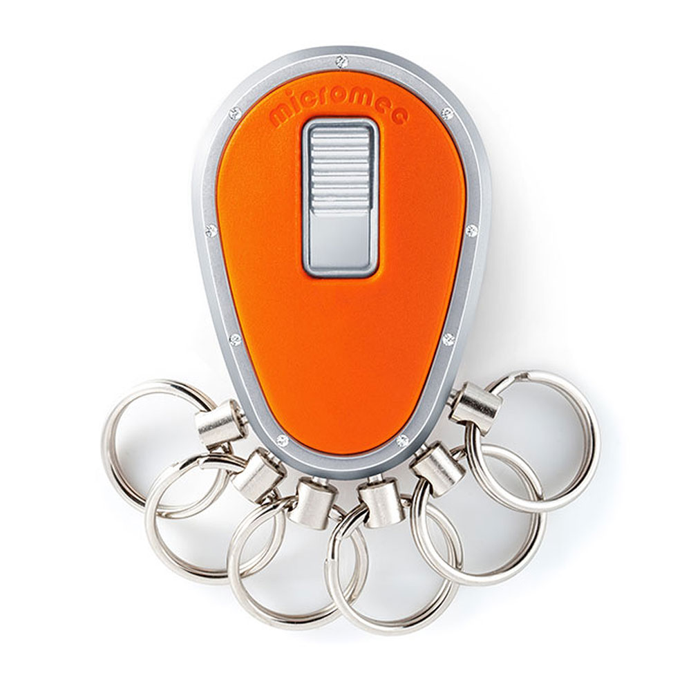 Key Organizer, Chrom Orange, Swarovski 