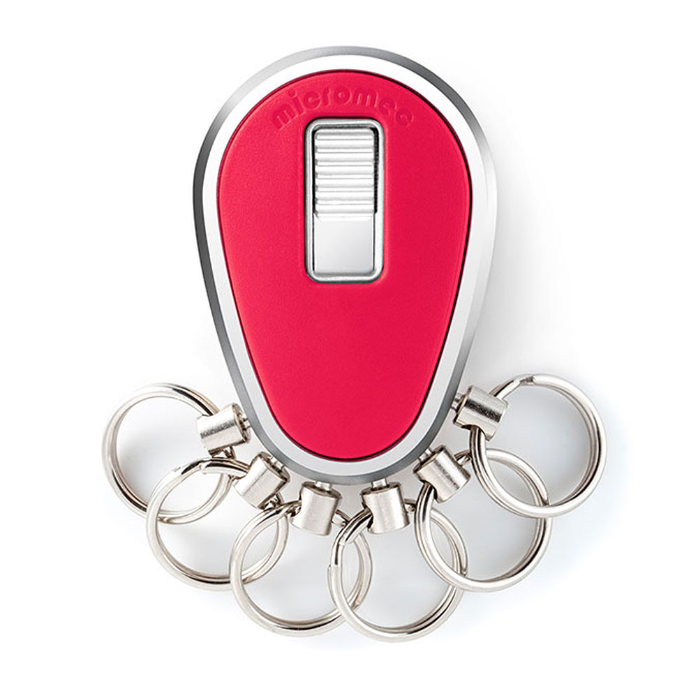 Key Organizer, Chrom glänzend, Rot Key Organizer, Chrom glänzend, Rot
