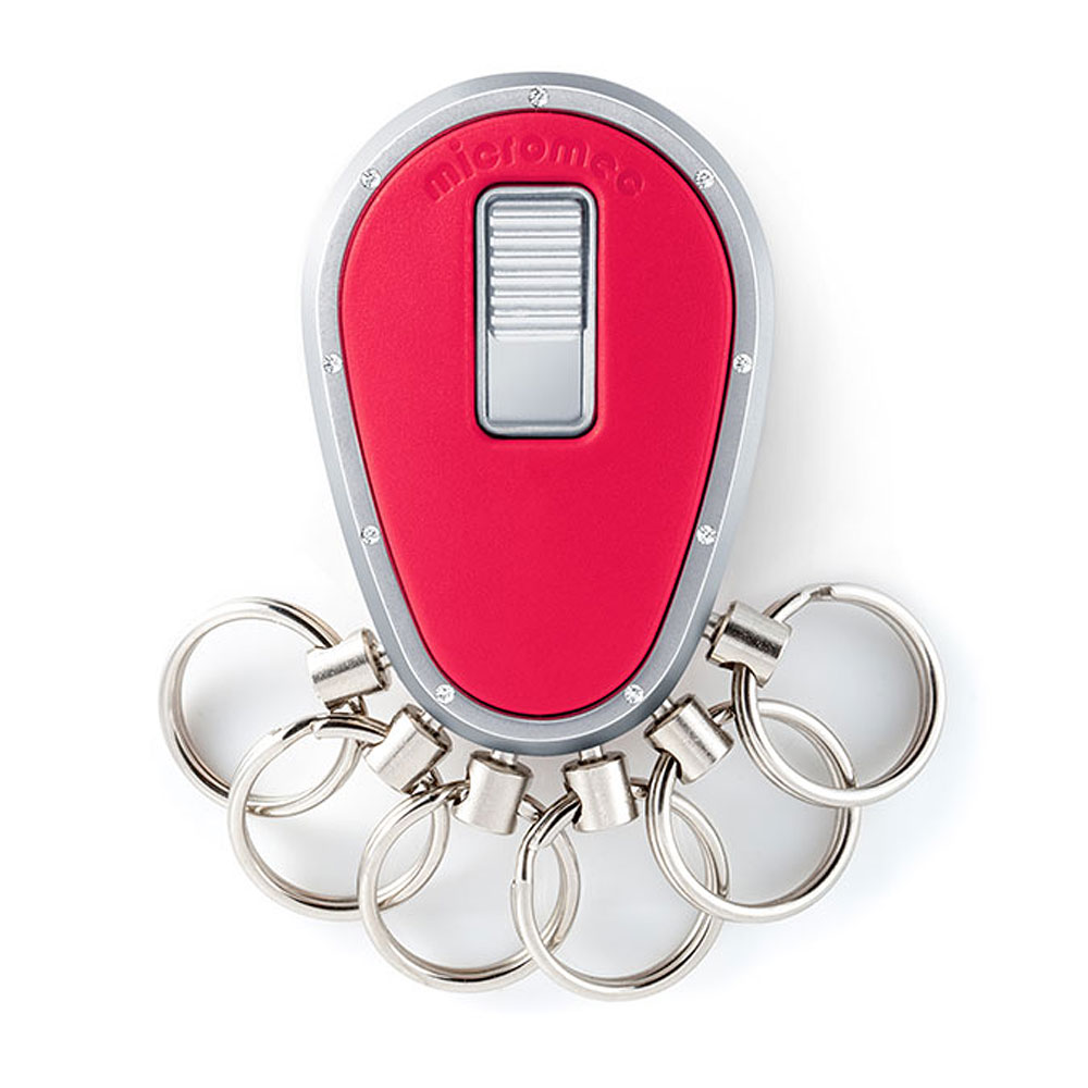 Key Organizer, Chrom Rot, Swarovski Key Organizer, Chrom Rot, Swarovski